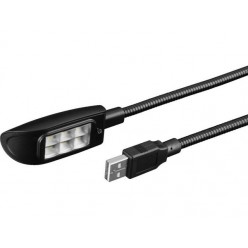 Monacor GNL-300USB Lampka diodowa na gęsiej szyi